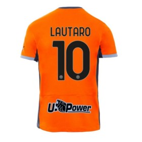 Inter Milan Lautaro 10 Tredjedrakt 2023-24 Kortermet